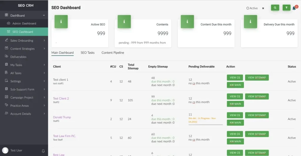 Image of Custom Zoho Creator Project Management tool for Digital Marketing Industry made by Incquet Solutions